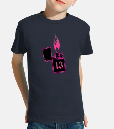 Abbigliamento accendinosauro numero 13 rosa
