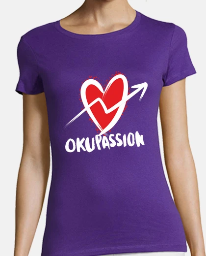 T-shirt accovacciato - bianco