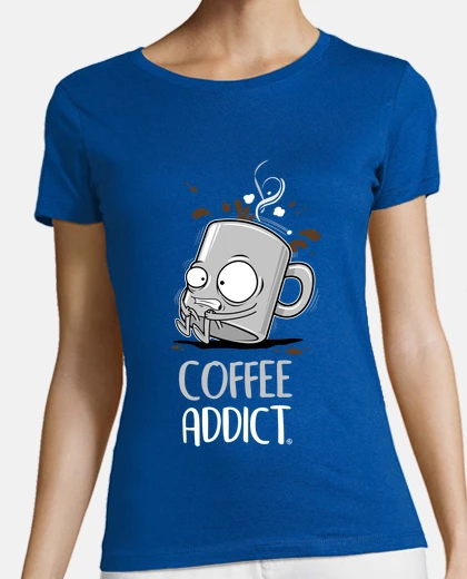 Tee-shirt accro au café