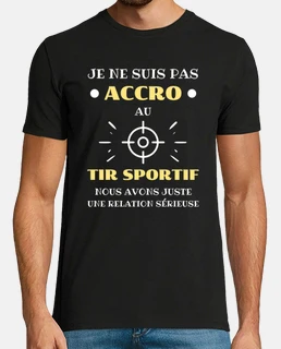 accro tir sportif humour tireur homme