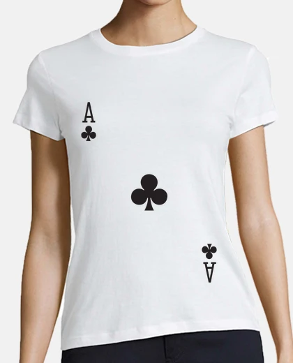 T-shirt ace of clubs