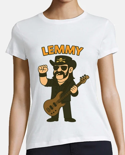 Camiseta Ace of Rock camiseta mujer clásica actitud sin freno