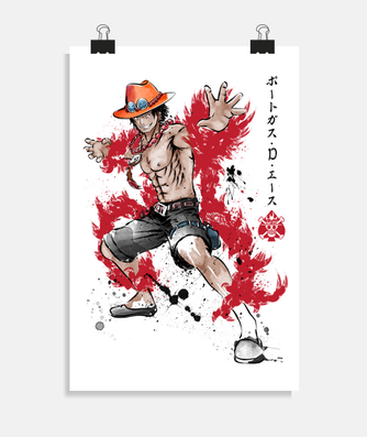 Acquista 40x60 cm Anime ONE PIECE Rufy Poster da parete su tela