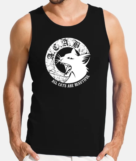 T-shirt achab all cats are belli