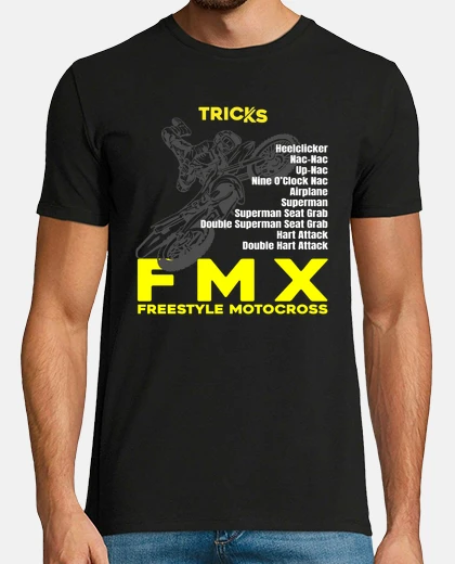 T-shirt acrobazie motocross fmx