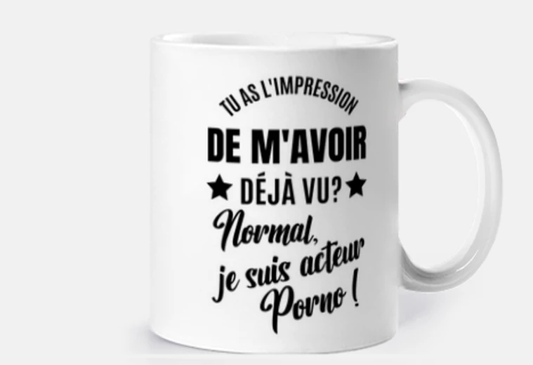 Mug acteur porno