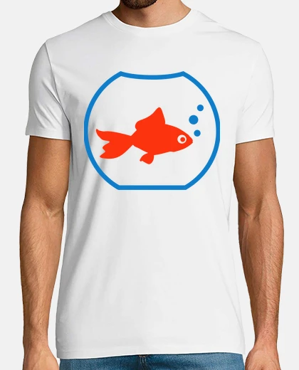 Camiseta acuario de peces de colores