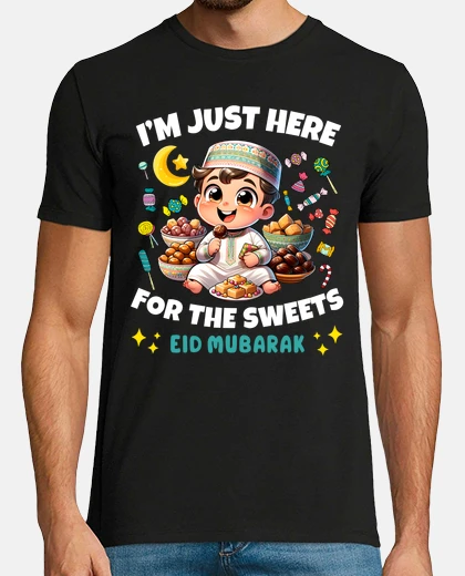 Tee-shirt Aïd Moubarak enfant joyeux Aïd al-Fitr 