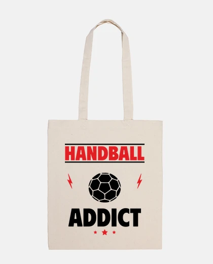 Bolsa adicto al balonmano jugador de balonman