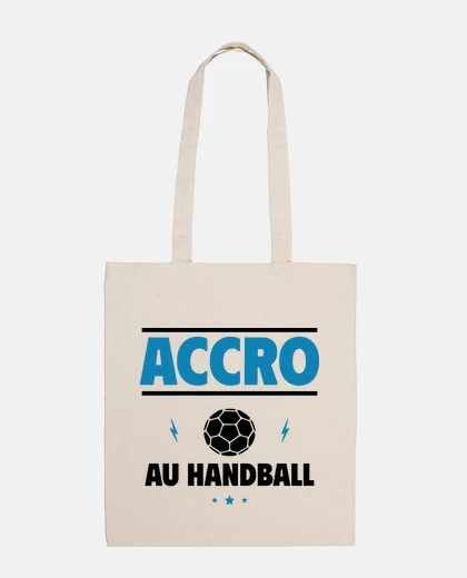 Bolsa adicto al balonmano jugador de balonman