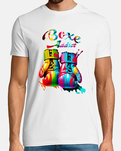 Camiseta adicto al boxeo