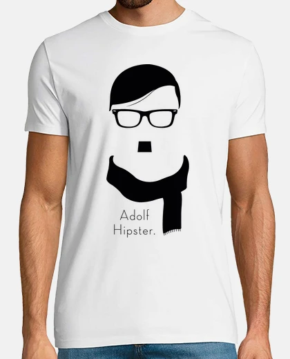 T-shirt Adolf Hipster