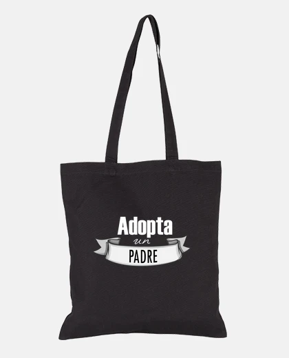 Bag adopt a father - dark background
