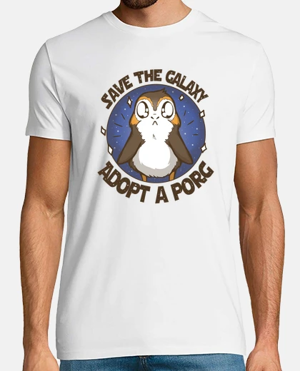 T-shirt Adopt A Porg