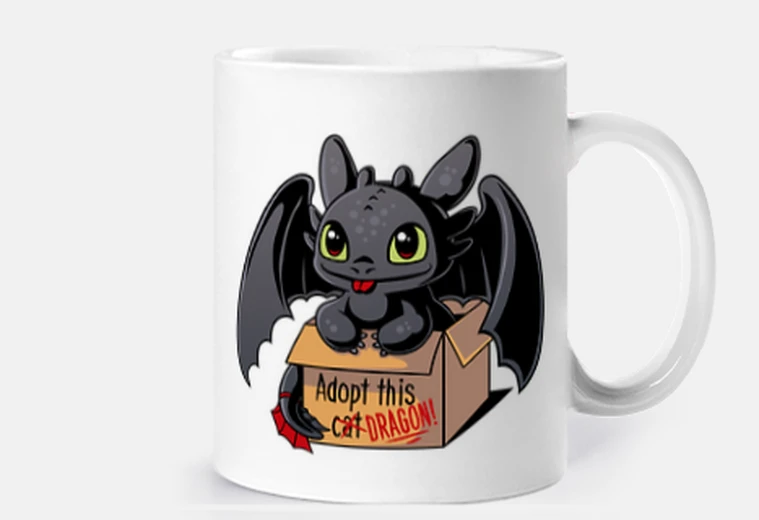 Taza Adopta un Dragon