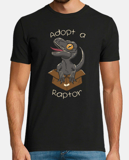 adoptar una camisa de raptor para hombre