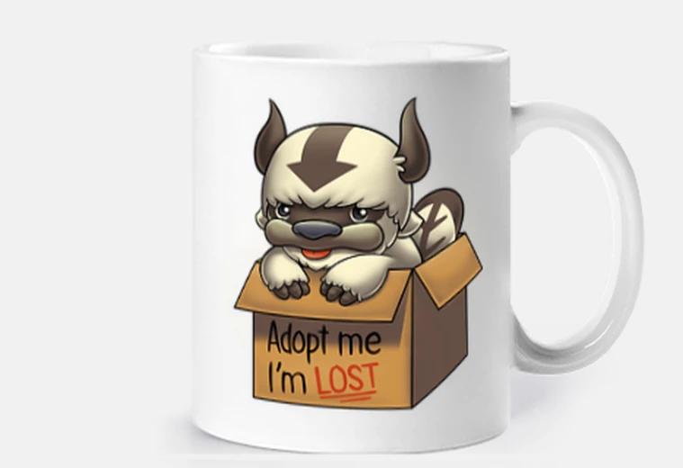 Mug adopter appa - avatar les t maître de l