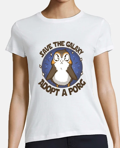 Tee-shirt adopter un porg