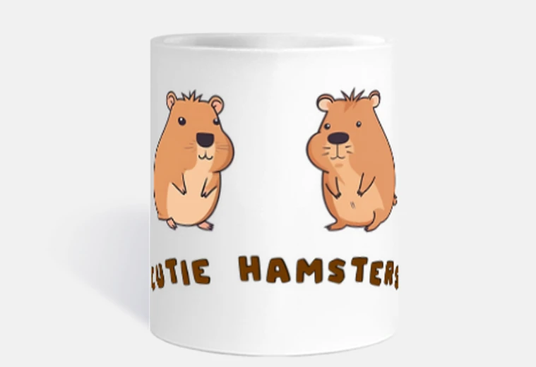 Tazza adorabili criceti