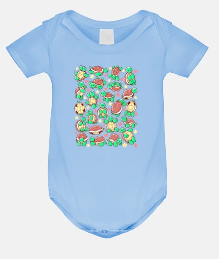 Ropa adorable patrón de tortuga