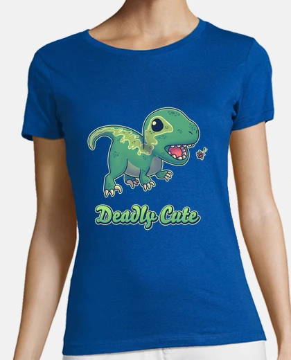 Tee-shirt adorable t-shirt dinosaure velociraptor