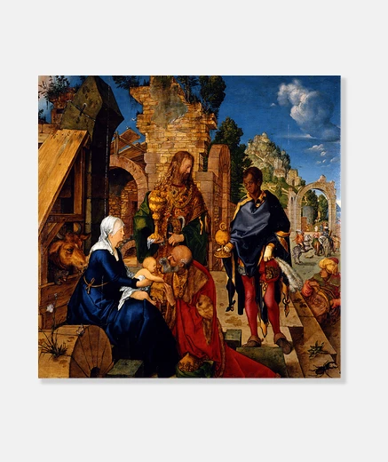 Stampa adorazione los magi