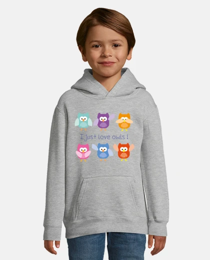 Abbigliamento Adoro i gufi!