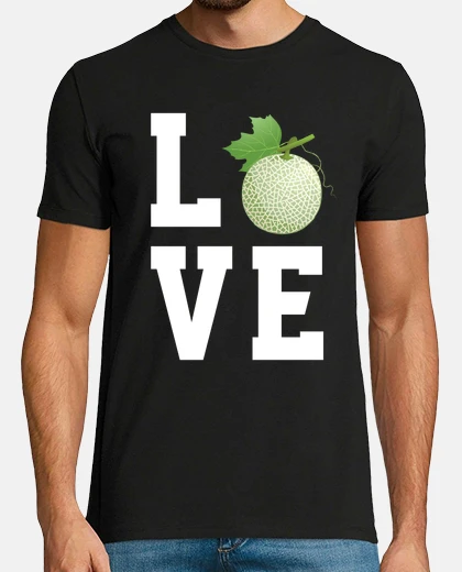 T-shirt adoro i meloni cantalupo