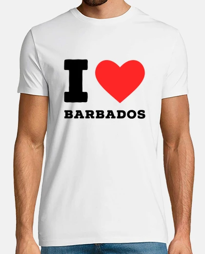 T-shirt Adoro le Barbados