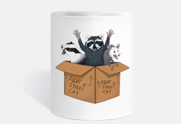 Tazza adotta un gatto oc all ejero