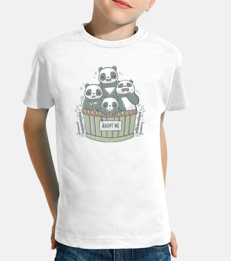 Abbigliamento adotta un panda