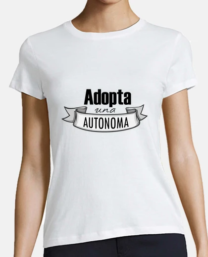 T-shirt adottare una autonomo
