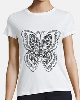 Adult Coloring Book Style Butterfly