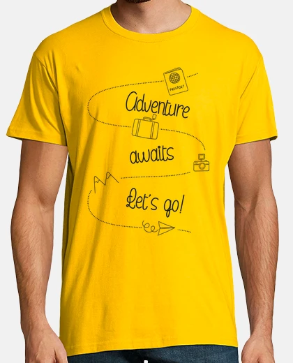 Camiseta Adventure awaits