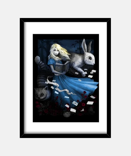 Framed adventure girl