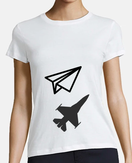 T-shirt aereo di carta