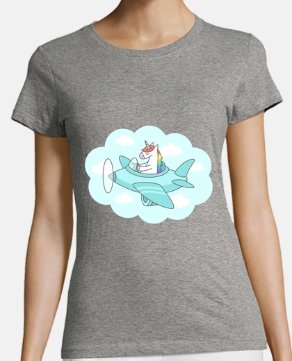 T-shirt aereo unicorn