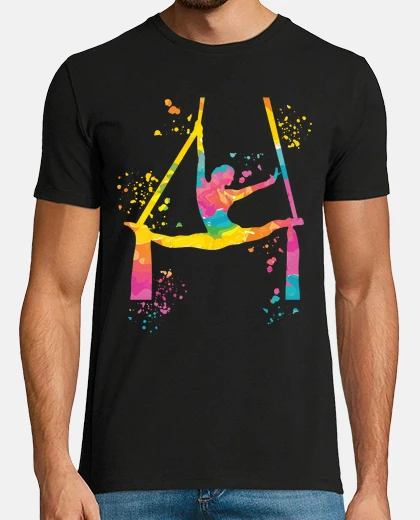 T-shirt aerialist yoga aereo tessuti aerei