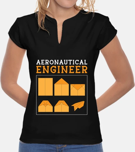 T-shirt aerospaziale ingegnere aeronautico spaz