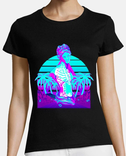 Camiseta Aesthetic Venus Anime Retro 80 Vintage Vaporwave