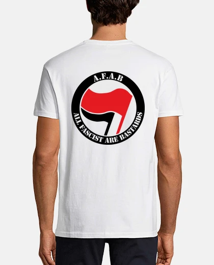 Camiseta A.F.A.B. delante y detrás
