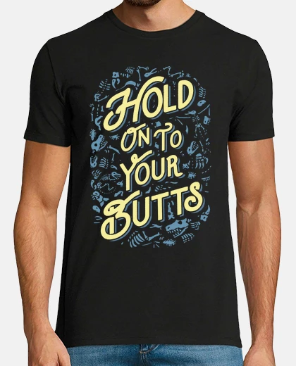Camiseta aferrarse a sus colillas (fósiles)