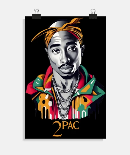 Poster affiche de tupac