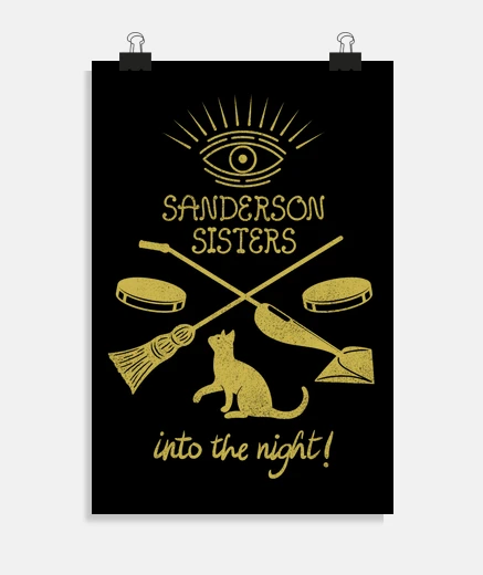 Poster affiche des soeurs sanderson