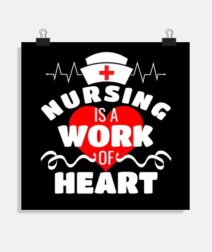 Poster affiche infirmière médecin soins infirmiers médecine infirmière rétro soins infirmiers est une work 