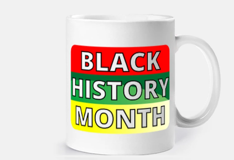 Cup Africa Flag Black History Month