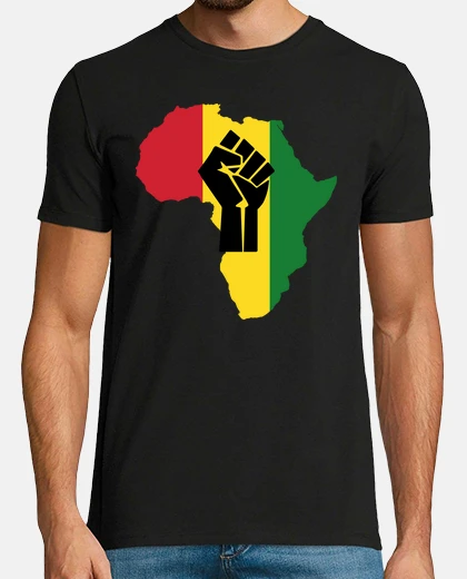 T-shirt Africa Rivoluzione Rasta