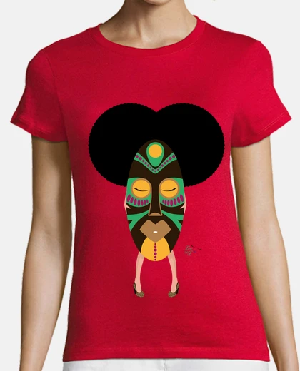 T-shirt african mask 3