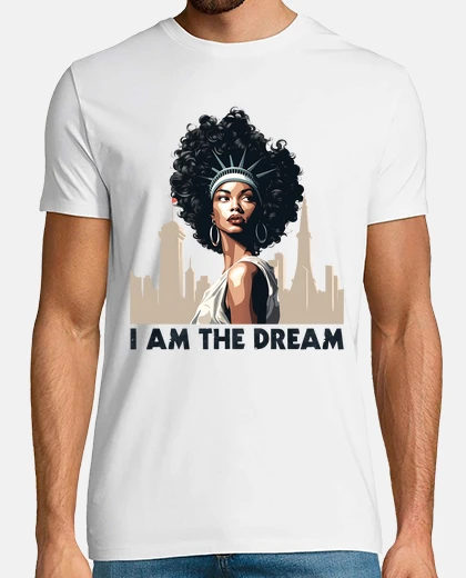 T-shirt african statue of liberty free dj feminist art feminism