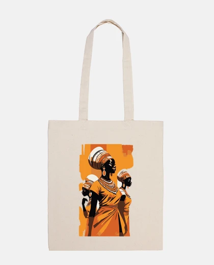 Bag african woman elegance ethnic afro bag shopping beach vacation tote